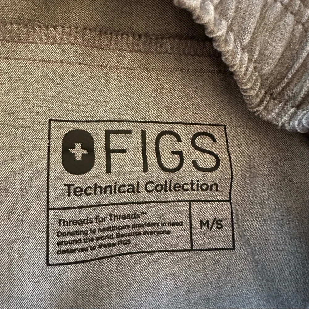 Figs Tansen Scrub Graphite Grey Mens Jogger Size M/S PO1517